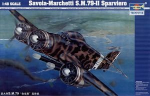 Modello pressofuso Savoia-Marchetti SM.79 Sparviero Bomber WW2 Scala Aerei JJ20 1:144